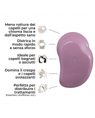 TANGLE TEEZER THE ORIGINAL PLANT BRUSH EARTHY PURPLE