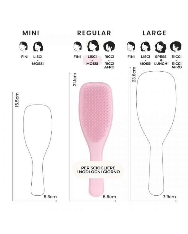 TANGLE TEEZER THE ULTIMATE DETANGLER MILLENIAL PINK