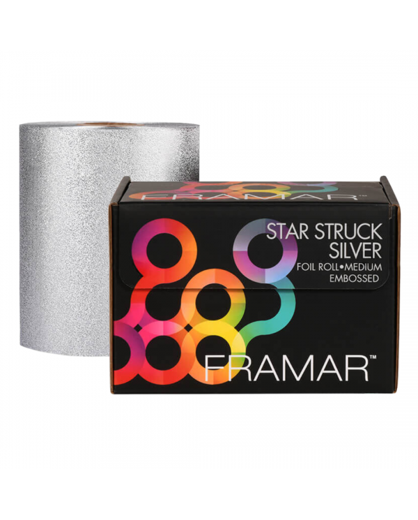 FRAMAR EMBOSSED ROLL STAR STRUCK SILVER 97,5M