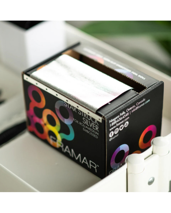 FRAMAR EMBOSSED ROLL STAR STRUCK SILVER 97,5M