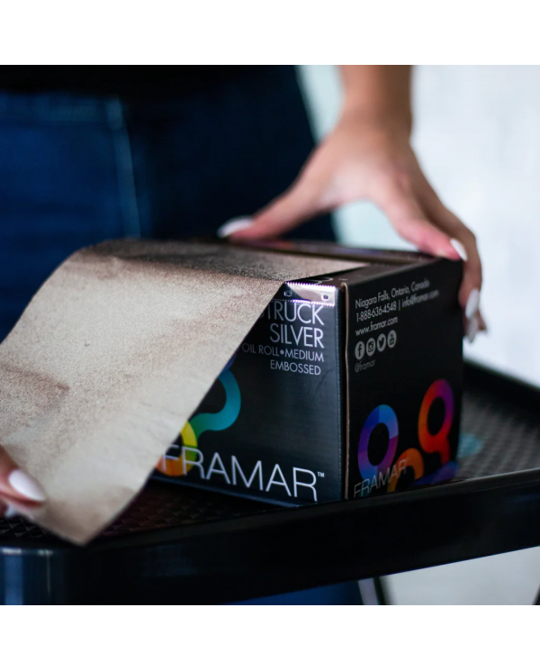 FRAMAR EMBOSSED ROLL STAR STRUCK SILVER 97,5M