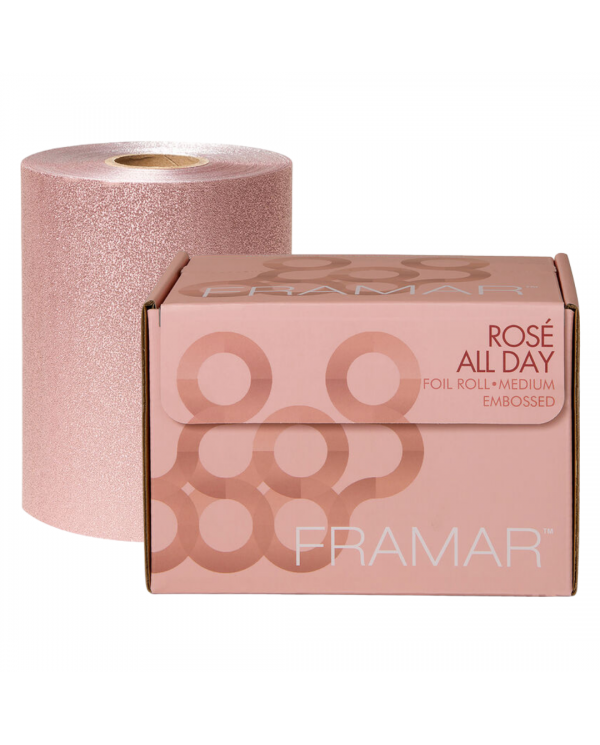 FRAMAR EMBOSSED ROLL ROSE ALL DAY 97,5 M