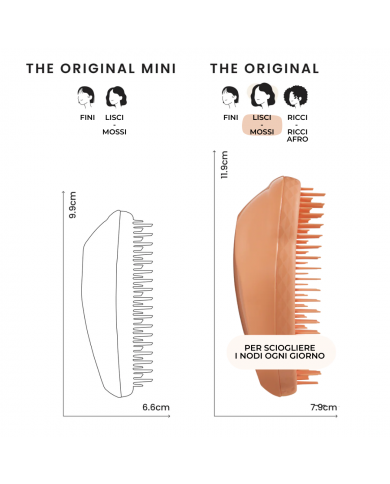 TANGLE TEEZER THE ORIGINAL PLANT BRUSH ORANGE