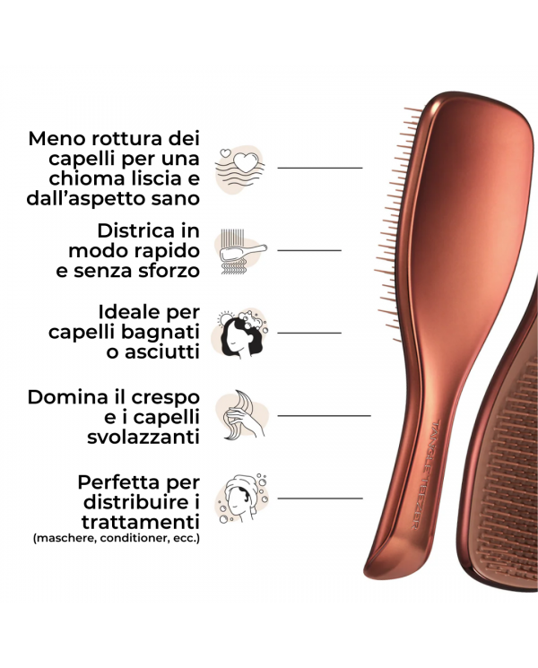 TANGLE TEEZER THE ULTIMATE CHROME BRONZE