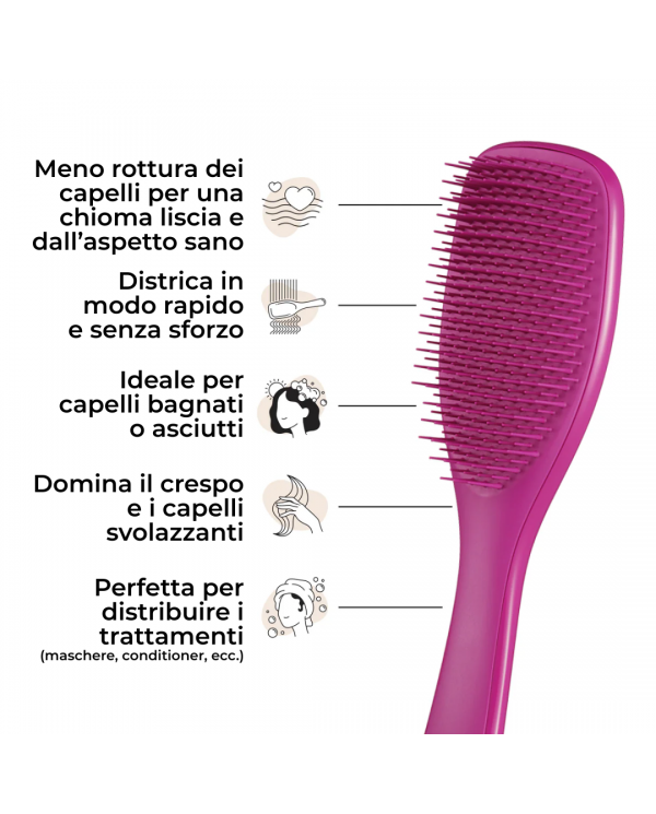 TANGLE TEEZER THE ULTIMATE ELETRIC RASPBERRY