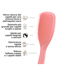 TANGLE TEEZER THE LARGE ULTIMATE DETANGLER SALMON PINK