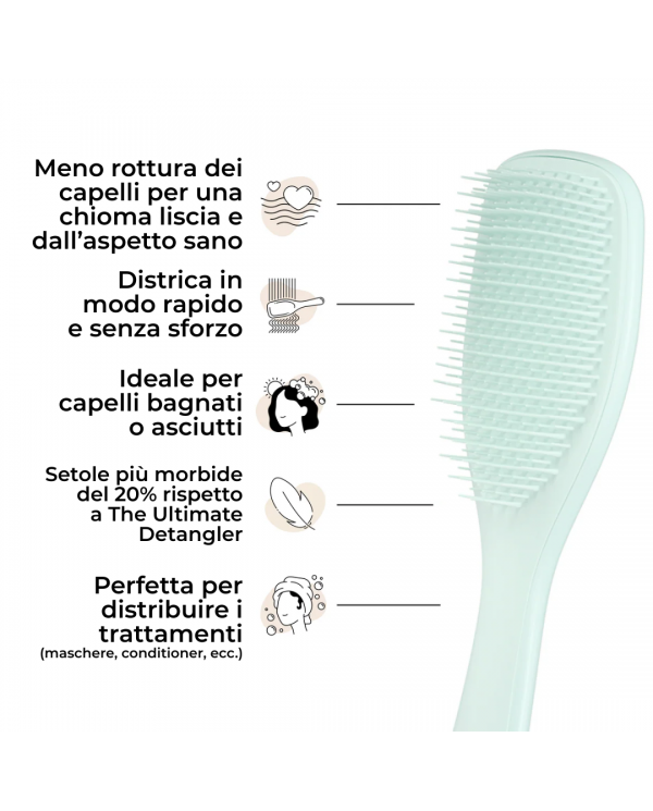 TANGLE TEEZER THE ULTIMATE DETANGLER FINE&FRAGILE ICE BLUE