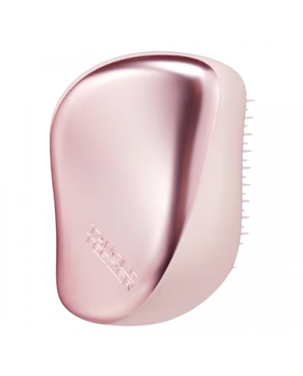 TANGLE TEEZER THE COMPACT STYLER PINK MATTE CHROME