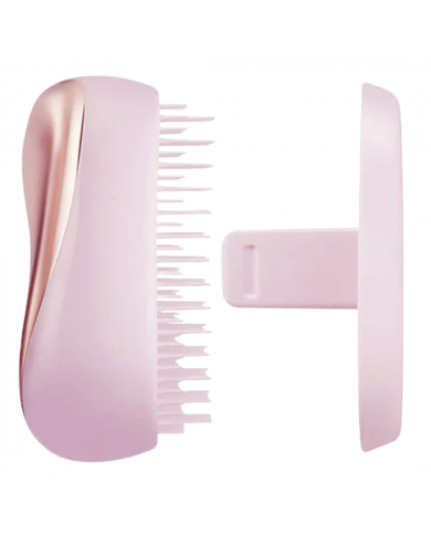 TANGLE TEEZER THE COMPACT STYLER PINK MATTE CHROME