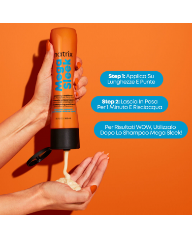 TOTAL RESULTS MEGA SLEEK CONDITIONER NEW 300ML - 2026