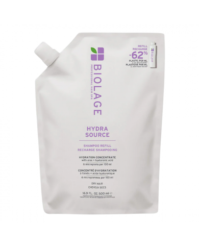 BIOLAGE HAIR SPA HYDRA SOURCE SHAMPOO 500ML REFILL