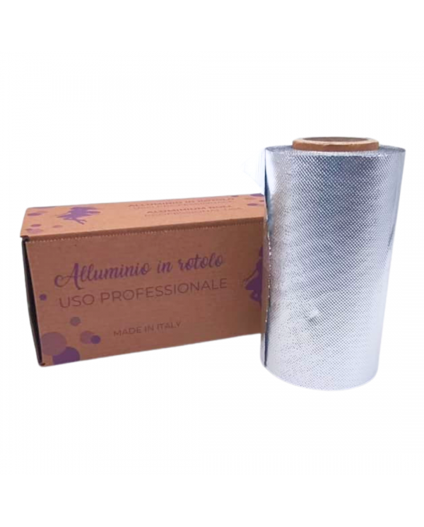 ROTOLO ALLUMINIO GOFFRATO CM.12 45MT