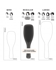 TANGLE TEEZER THE ULTIMATE CHROME MIDNIGHT SILVER