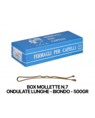 BOX MOLLETTE N.7 ONDULATE LUNGHE BIONDO 500GR