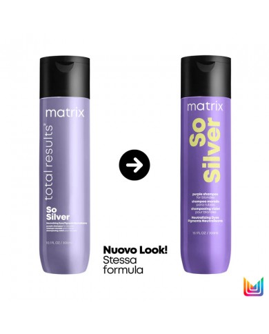 TOTAL RESULTS SO SILVER SHAMPOO 300ML