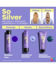 TOTAL RESULTS SO SILVER SHAMPOO 300ML