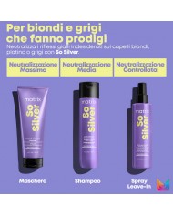 TOTAL RESULTS SO SILVER SHAMPOO 300ML