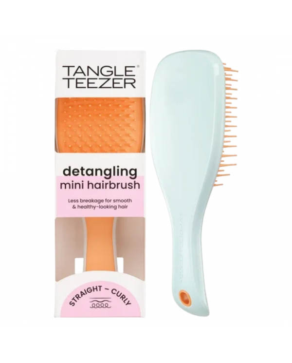 TANGLE TEEZER THE MINI ULTIMATE DETANGLER ICE BLUE & SWEET ICE BLUE & SWEET ORANGE