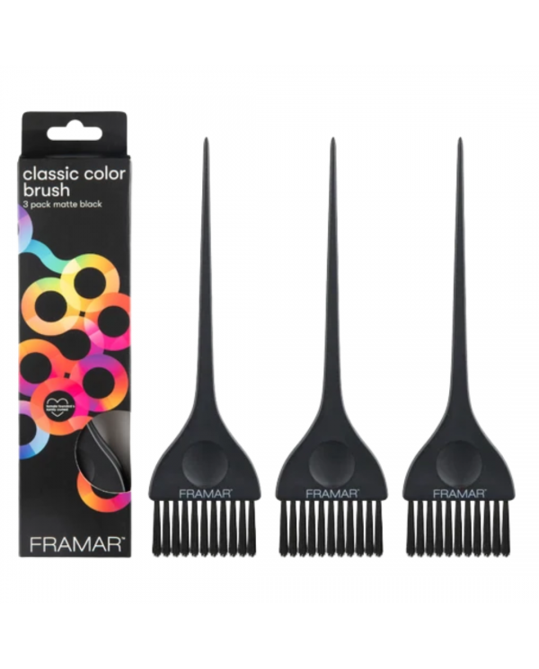 FRAMAR COLOR BRUSH SET MATTE BLACK